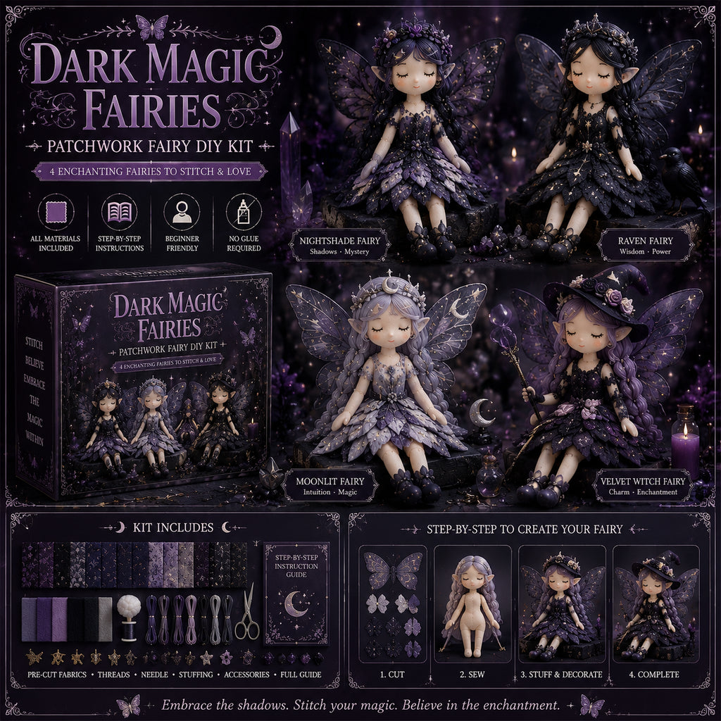 Last Day Promo: 49% OFF-Fairy Patchwork DIY Collection ✨
