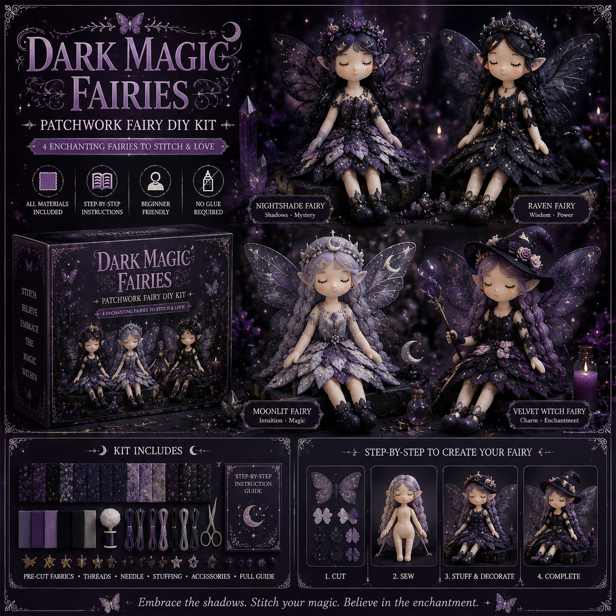 Last Day Promo: 49% OFF-Fairy Patchwork DIY Collection ✨