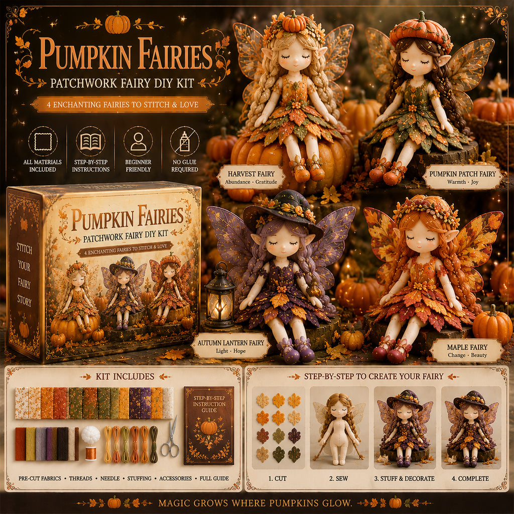 Last Day Promo: 49% OFF-Fairy Patchwork DIY Collection ✨
