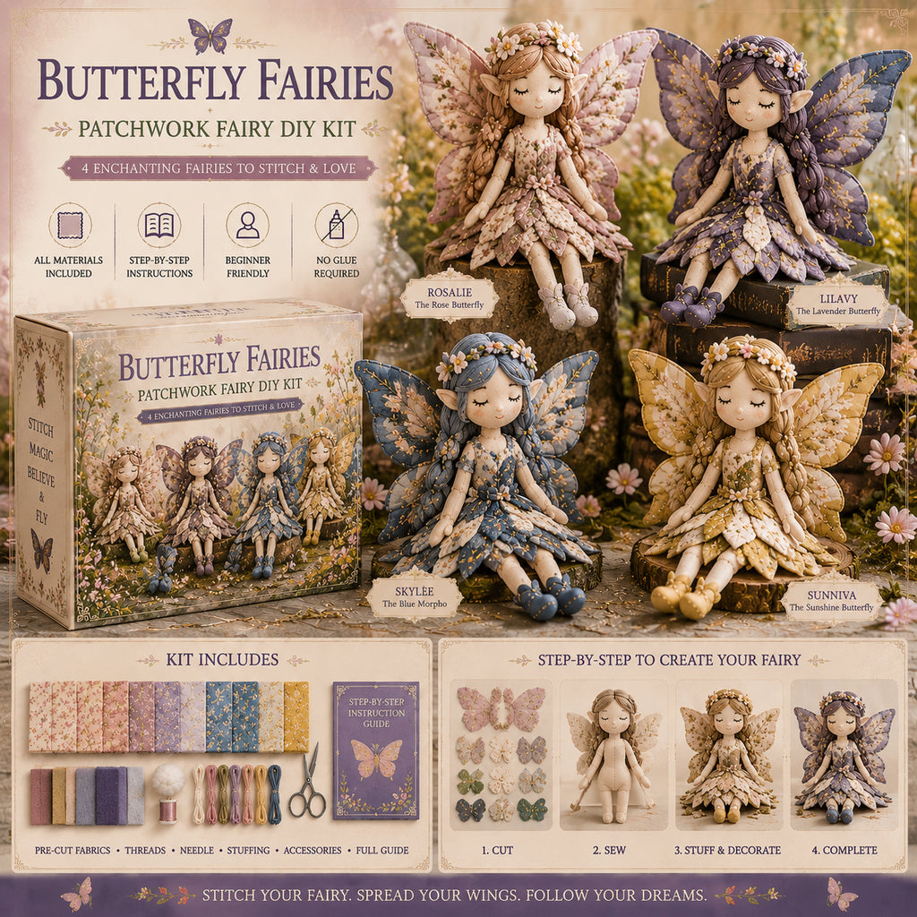 Last Day Promo: 49% OFF-Fairy Patchwork DIY Collection ✨