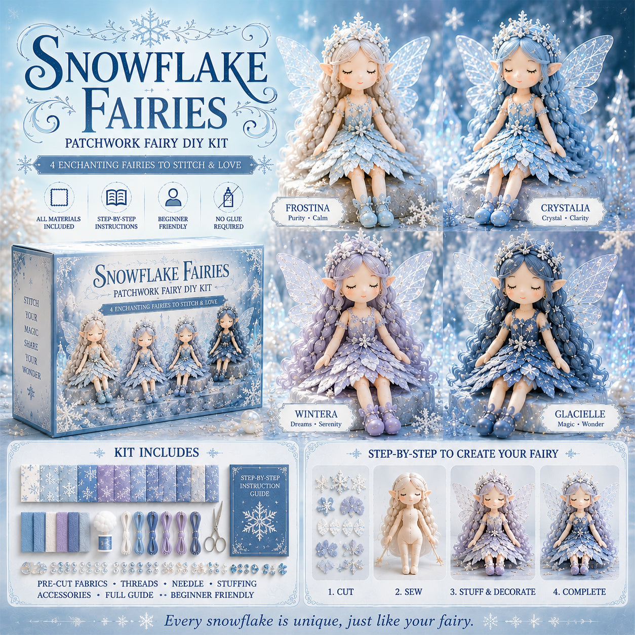 Last Day Promo: 49% OFF-Fairy Patchwork DIY Collection ✨