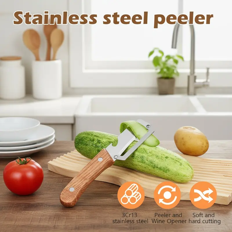 🔥Hot Sale49% OFF-Multifunctional Vegetable Peeler
